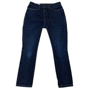 Imogene and Willie Dark Blue Denim Jeans Skinny Ankle Length Size 28 Slim